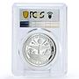 Marshall Islands 50 $ International Joint Space Fligh PR69 PCGS silver coin 1989