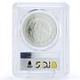 Mexico 1 onza Libertad Angel of Independence MS68 PCGS silver coin 1997