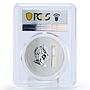 Cook Island 10 $ John Rockefeller Financial Tycoons PR69 PCGS silver coin 2008