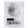 Mexico 1 onza Libertad Angel of Independence MS67 PCGS silver coin 1998