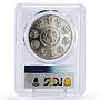 Mexico 1 onza Libertad Angel of Independence MS68 PCGS silver coin 2003