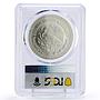 Mexico 1 onza Libertad Angel of Independence MS67 PCGS silver coin 1999