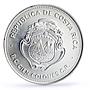 Costa Rica 100 colones International Year of the Child Birds silver coin 1979