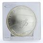 Ecuador 1 sucre Olympic Games Race Walking Sportsman proof silver coin 2007