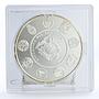 Ecuador 1 sucre Olympic Games Race Walking Sportsman proof silver coin 2007