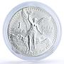 Mexico 1 onza Libertad Angel of Independence silver coin 1988