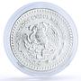 Mexico 1 onza Libertad Angel of Independence silver coin 1988