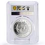 Niue 1 dollar Saint George the Victorious PR70 PCGS silver coin 2014