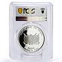 Niger 1000 francs Holy Quran Muslims Kaaba Islam PR68 PCGS silver coin 2012
