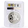 Belarus 20 rubles Legend of Bullfinch Folk Legends PR70 PCGS silver coin 2014
