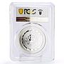 Estonia 10 krooni 90th Anniversary of Republic PR70 PCGS silver coin 1992