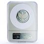 Indonesia 1000 rupiah 25th Independence General Sudirman PF67 NGC Ag coin 1970