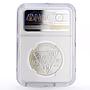 Slovakia 10 euro 250th Birth of Chatam Sofer MS69 NGC silver coin 2012