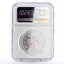 Ukraine 10 hryvnias EU Membership Candidate PF70 NGC hologram silver coin 2022