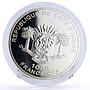 Ivory Coast 1000 francs Seafaring San Hermenegildo Ship Clipper silver coin 2013