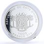 Ivory Coast 1000 francs Seafaring Belem Ship Clipper proof silver coin 2006