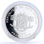 Ivory Coast 1000 francs Trafalgar Battle Bucentaure Ship proof silver coin 2007