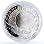 Belarus 20 rubles Seafaring Cutty Sark Ship Clipper hologram silver coin 2011