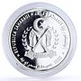 Saharawi 1000 pesetas Seafaring Nordic Drakkar Ship Clipper silver coin 1997