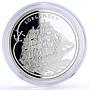 Benin 1000 francs Seafaring Sorlandet Ship Clipper proof silver coin 2006