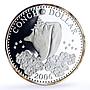 Conch Republic 1 dollars Seafaring Ship Clipper Sea Shell proof silver coin 2006