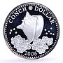 Conch Republic 1 dollars Seafaring Ship Clipper Sea Shell proof silver coin 2006