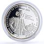 Turks and Caicos Islands 20 crowns Columbus Sighting New World silver coin 1989