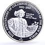 Turks and Caicos Islands 20 crowns Columbus Sighting New World silver coin 1989