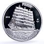 Guinea 1000 francs Seafaring Pamir Ship Clipper proof silver coin 2018