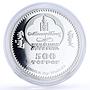 Mongolia 500 togrog Seafaring Ship Clipper Marco Polo Homeward silver coin 2003