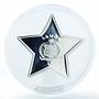 Samoa 5 dollars Merry Christmas Star silver proof coin 2012