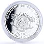 Ivory Coast 1000 francs Seafaring Sovereign of the Sea Ship silver coin 2013