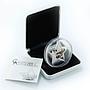 Samoa 5 dollars Merry Christmas Star silver proof coin 2012