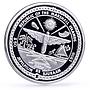 Marshall Islands 50 dollars Seafaring Santisima Trinidad Ship silver coin 1998