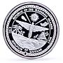 Marshall Islands 50 dollars Seafaring USS Constellation Ship silver coin 1998