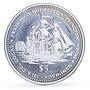 Tuvalu 5 dollars Seafaring La Princesa Princess Ship Clipper silver coin 1999