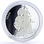 Liberia 20 dollars Seafaring Vasa Ship Clipper proof silver coin 2000