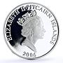 Pitcairn Islands 5 dollars Seafaring Gotheborg Ship Clipper silver coin 2006