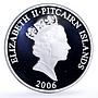 Pitcairn Islands 5 dollars Seafaring Gotheborg Ship Clipper silver coin 2006