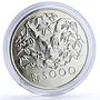 Indonesia 5000 rupiah Conservation Wildlife Orangutan Fauna silver coin 1974