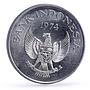 Indonesia 5000 rupiah Conservation Wildlife Orangutan Fauna silver coin 1974