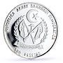 Saharawi 500 pesetas Meeting of Two Worlds Ship Clipper proof silver coin 1992