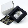 Rwanda 500 francs Year of the Snake proof silver coin 2013