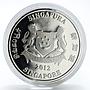 Singapore set 3 coins Giant Panda proof silver, copper-nickel 2012