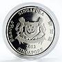 Singapore set 3 coins Giant Panda proof silver, copper-nickel 2012