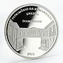 Brazil 5 reais Diamantina World Heritage Unesco silver coin 2013