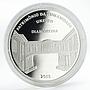 Brazil 5 reais Diamantina World Heritage Unesco silver coin 2013