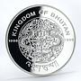 Bhutan 300 ngultrums Year of the Monkey proof silver coin 1996