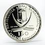 Equatorial Guinea 150 pesetas 100th Anniversary of Rome Capital silver coin 1970