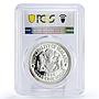 Sealand 1 dollar ORCA Whale Fauna PR69 PCGS silver coin 1994